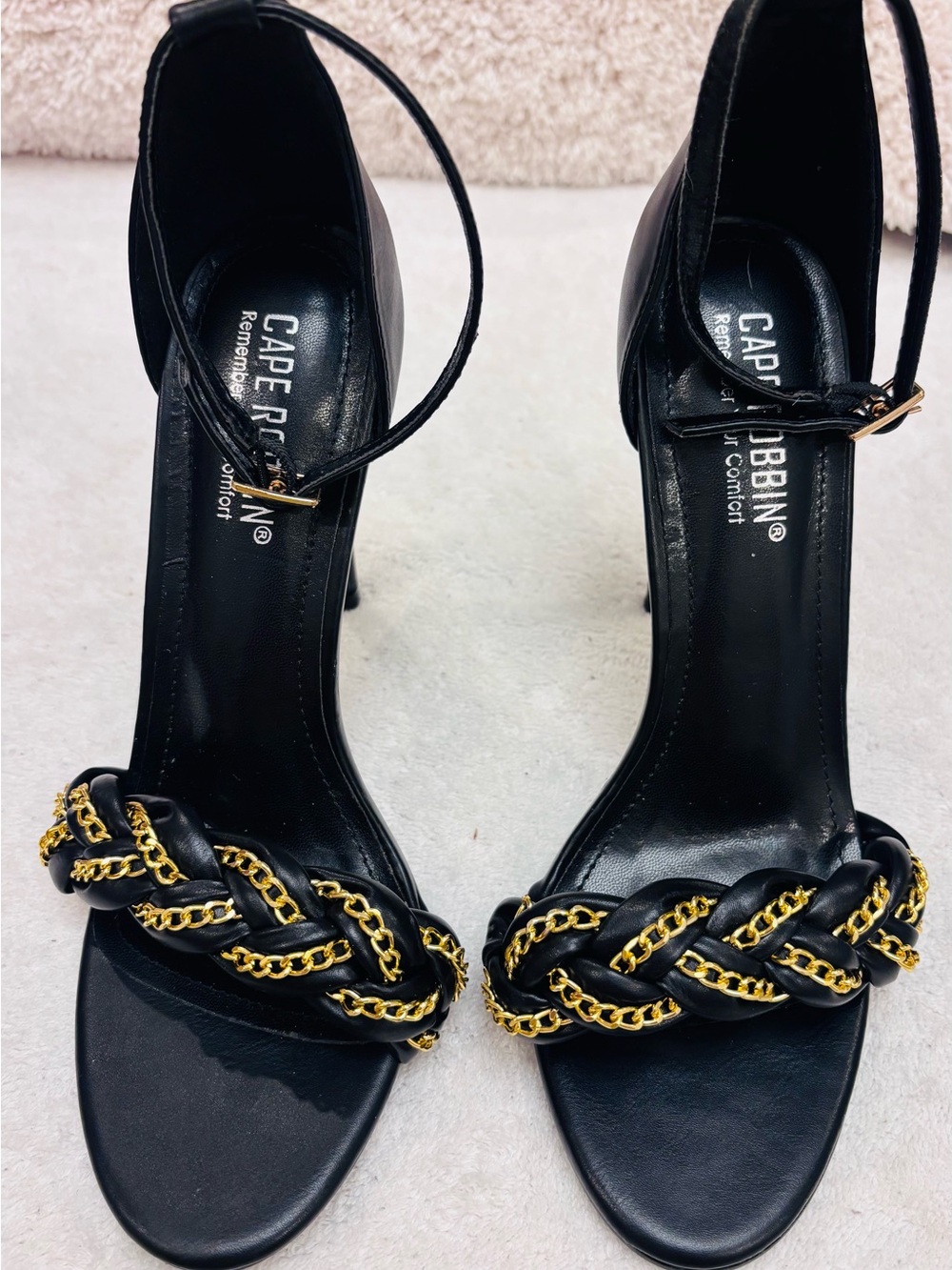 Brand New Heels By Cape Robbin - Size 7.5 - Heel 4.5 Inches - box 21